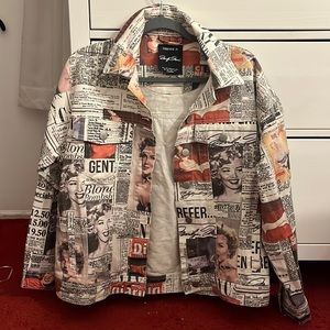 Forever 21 Marilyn Monroe Collection Jacket